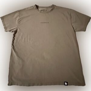 YoungLA Men's army green oversized tee pump cover size large